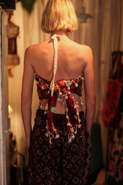 LENA KANTHA TROUSERS RED WINE