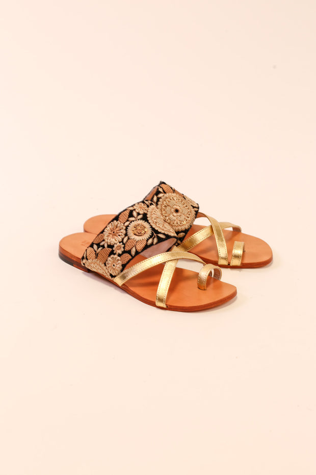 LEATHER SANDALS RINGA