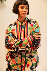 ARTISANS SUANZI JACKET LILAH - sustainably made MOMO NEW YORK sustainable clothing, Jacket slow fashion