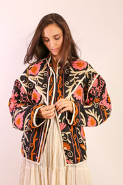 EMBROIDERED JACKET ILKSEN - sustainably made MOMO NEW YORK sustainable clothing, new slow fashion