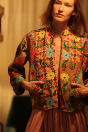 JACKET INGRID LOE EMBROIDERED - sustainably made MOMO NEW YORK sustainable clothing, coatandjacket slow fashion