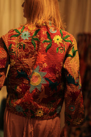 JACKET INGRID LOE EMBROIDERED - sustainably made MOMO NEW YORK sustainable clothing, coatandjacket slow fashion