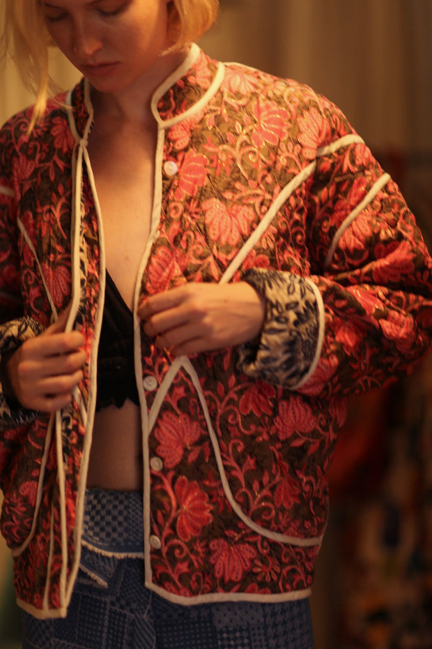 JACKET POPPY LARRY - sustainably made MOMO NEW YORK sustainable clothing, coatandjacket slow fashion