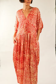 KAFTAN DRESS CURU - sustainably made MOMO NEW YORK sustainable clothing, kaftan slow fashion