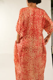 KAFTAN DRESS CURU - sustainably made MOMO NEW YORK sustainable clothing, kaftan slow fashion