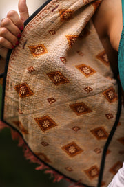 KANTHA JACKET JILL - sustainably made MOMO NEW YORK sustainable clothing, new slow fashion