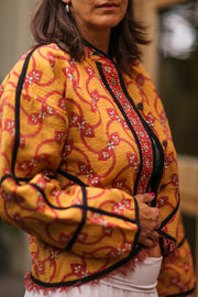 KANTHA JACKET JILL - sustainably made MOMO NEW YORK sustainable clothing, new slow fashion