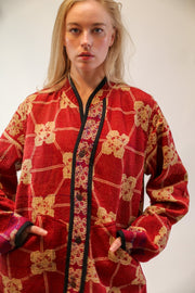 KANTHA JACKET JISTA - sustainably made MOMO NEW YORK sustainable clothing, new slow fashion