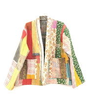 KANTHA KIMONO JACKET LAURIE - sustainably made MOMO NEW YORK sustainable clothing, Jacket slow fashion