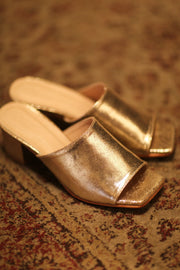 LEO HEELED MULES MARIBEL - sustainably made MOMO NEW YORK sustainable clothing, new slow fashion