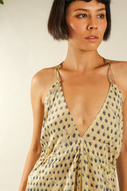 SILK SUMMER DRESS HANNAH - sustainably made MOMO NEW YORK sustainable clothing, dress slow fashion