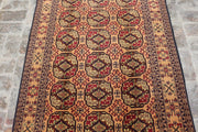 6.7 x 3.11 Ft, Super Fine Rare Turkoman Tekke Vintage Rug Tribal Turkmen Bokhara Rug, Oriental Real Bukhara Rug,Natural Dyed Color Rug Kilim - sustainably made MOMO NEW YORK sustainable clothing, rug slow fashion