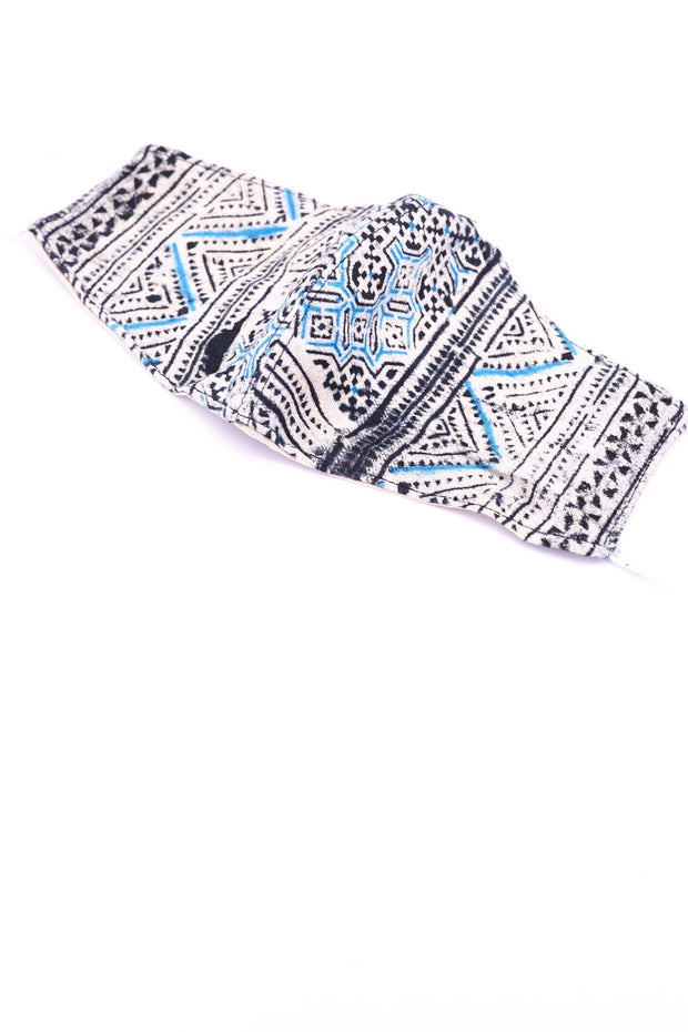 BATIK COTTON HEMP LIMITED EDITION FACE MASK PINIDA - sustainably made MOMO NEW YORK sustainable clothing, offerfm slow fashion