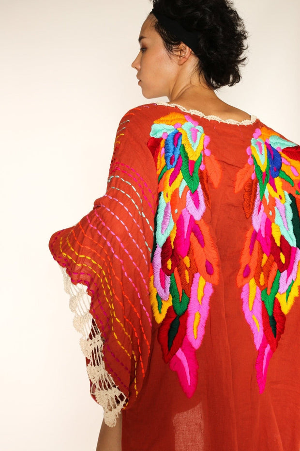 BILA ANGEL WING KIMONO - sustainably made MOMO NEW YORK sustainable clothing, Kimono slow fashion