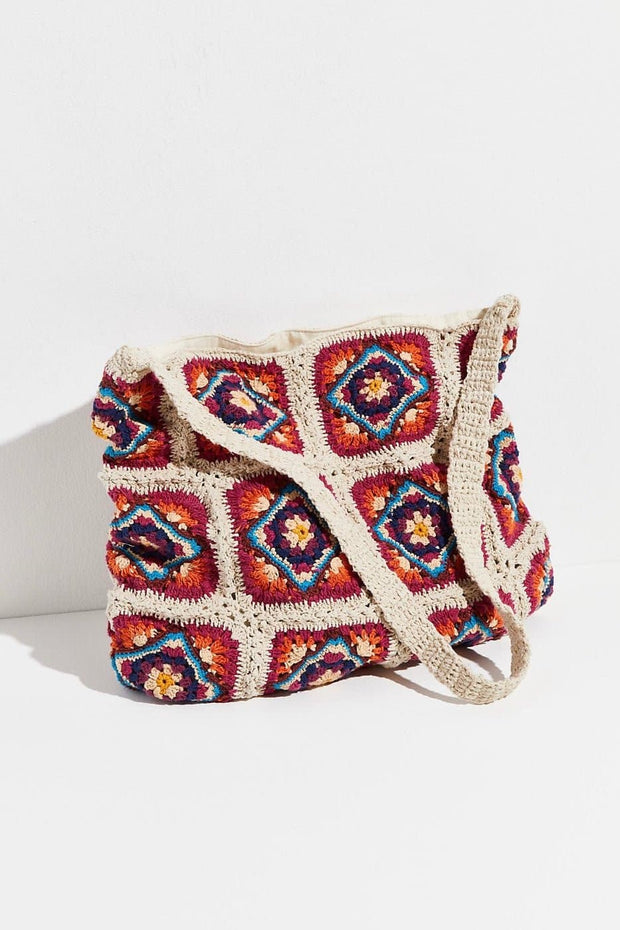 CATCH ME CROCHET BAG - sustainably made MOMO NEW YORK sustainable clothing, crochet slow fashion