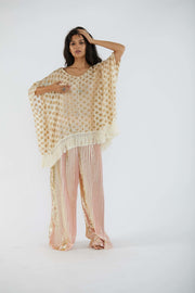 Chiffon Silk Top Hitomi - sustainably made MOMO NEW YORK sustainable clothing, Boho Chic slow fashion