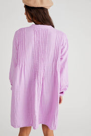 COTTON DRESS MARJORIE - sustainably made MOMO NEW YORK sustainable clothing, dress slow fashion