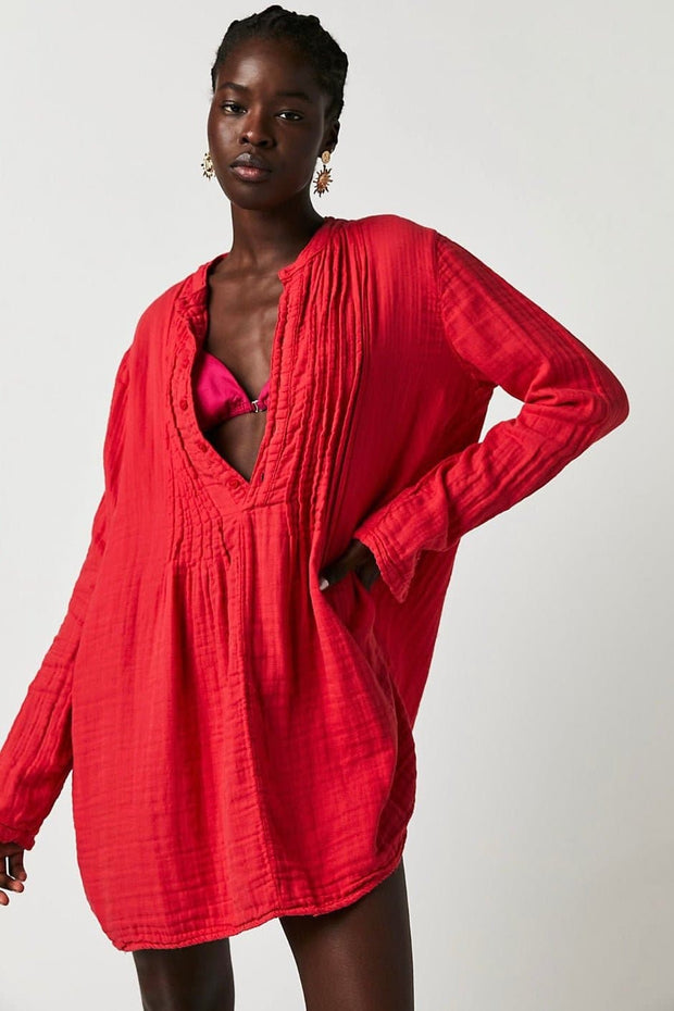 COTTON DRESS MARJORIE - sustainably made MOMO NEW YORK sustainable clothing, dress slow fashion