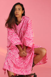 COTTON KAFTAN CHERY - sustainably made MOMO NEW YORK sustainable clothing, wholesale1122 slow fashion