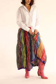 COTTON SKIRT QUINA - sustainably made MOMO NEW YORK sustainable clothing, skirt slow fashion