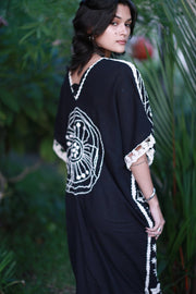 DREAM CITY KAFTAN CAROLINE - sustainably made MOMO NEW YORK sustainable clothing, kaftan slow fashion