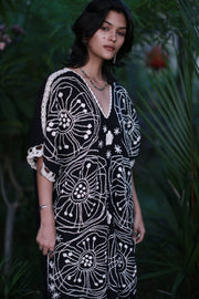 DREAM CITY KAFTAN CAROLINE - sustainably made MOMO NEW YORK sustainable clothing, kaftan slow fashion