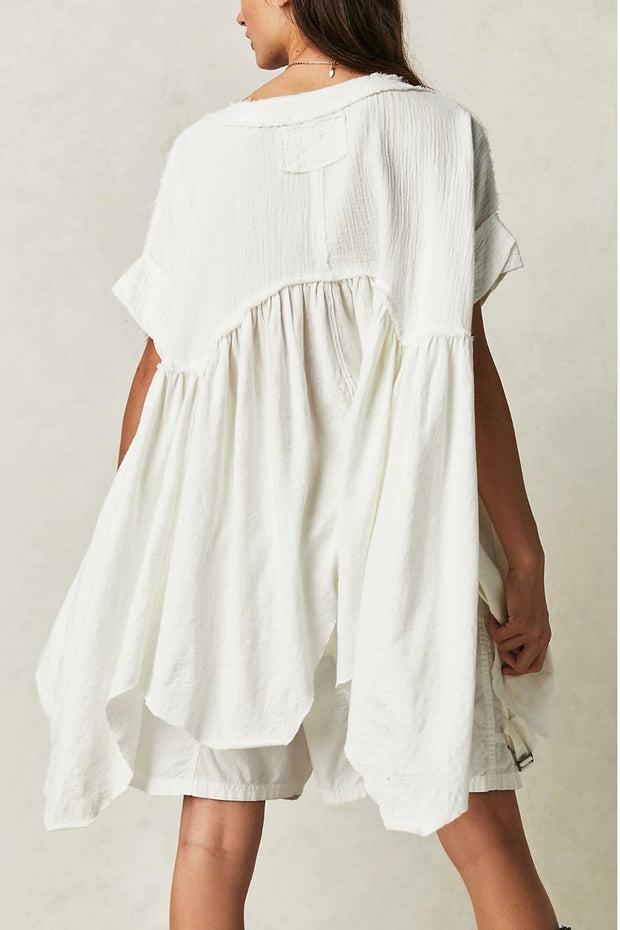 DRESS NAOMI 100% COTTON - sustainably made MOMO NEW YORK sustainable clothing, dress slow fashion