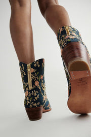 ELOISE SHORT WESTERN ANKLE BOOTS X FREE PEOPLE - sustainably made MOMO NEW YORK sustainable clothing, boots slow fashion