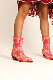 EMBROIDERED BOOTS MADI - sustainably made MOMO NEW YORK sustainable clothing, boots slow fashion