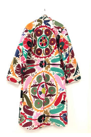 EMBROIDERED COAT EWITA - sustainably made MOMO NEW YORK sustainable clothing, Coat slow fashion