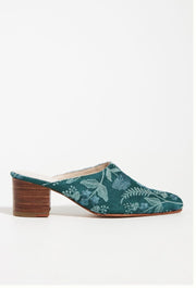 HEELED MULES X ANTHROPOLOGIE - sustainably made MOMO NEW YORK sustainable clothing, mules slow fashion