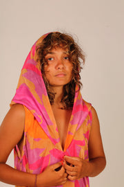 HOODIE DRESS ANISA - sustainably made MOMO NEW YORK sustainable clothing, dress slow fashion