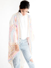 Kaftan Kimono Bila - sustainably made MOMO NEW YORK sustainable clothing, Boho Chic slow fashion