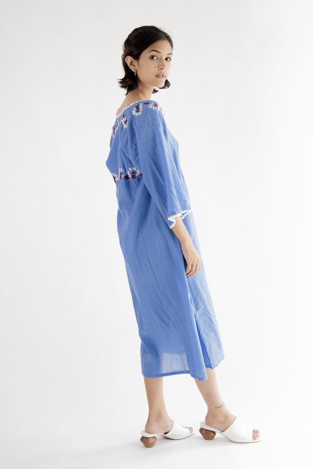 Kimono Dress Renin - sustainably made MOMO NEW YORK sustainable clothing, Boho Chic slow fashion