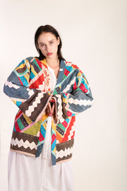 KIMONO JACKET JOHANNA - sustainably made MOMO NEW YORK sustainable clothing, Jacket slow fashion