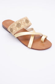 LEATHER STRAP SANDALS KARINA - sustainably made MOMO NEW YORK sustainable clothing, mules slow fashion