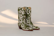 NATURE LOVE EMBROIDERED WESTERN BOOTS - sustainably made MOMO NEW YORK sustainable clothing, wholesaleshoes slow fashion