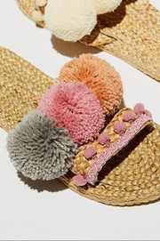 Pom Pom Aruba Perfect Summer Sandal - sustainably made MOMO NEW YORK sustainable clothing, preorder slow fashion