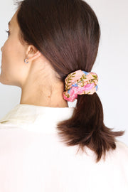 SILK COTTON SCRUNCHIE FATI - sustainably made MOMO NEW YORK sustainable clothing, slow fashion