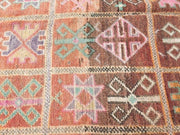 vintage moroccan rug from Beni mguild, berber handmade area rug - sustainably made MOMO NEW YORK sustainable clothing, rug slow fashion