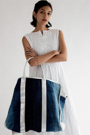 Weekender Bag Manisa - sustainably made MOMO NEW YORK sustainable clothing, Handwoven Bag slow fashion