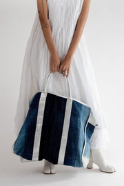 Weekender Bag Manisa - sustainably made MOMO NEW YORK sustainable clothing, Handwoven Bag slow fashion