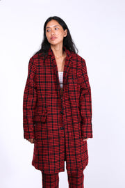 WOOL JACKET COAT JACKIE - sustainably made MOMO NEW YORK sustainable clothing, wholesale1122 slow fashion